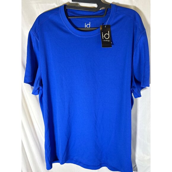 ID Ideology Men's Birdseye Training T-Shirt, Deep Cobalt, Size M, NWT - Picture 1 of 4